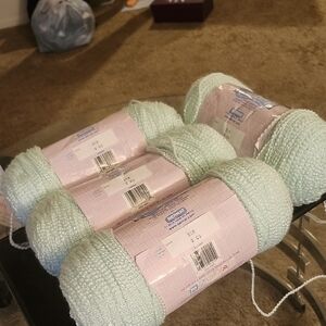 Soft Yarn in Light Green